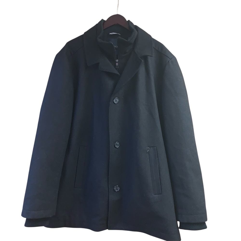 Nautica Men's Black Pea Coat size XL